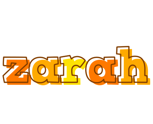 Zarah desert logo
