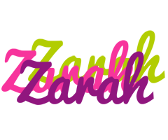 Zarah flowers logo