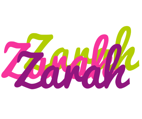 Zarah flowers logo