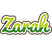 Zarah golfing logo