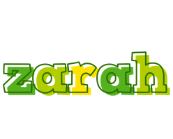 Zarah juice logo