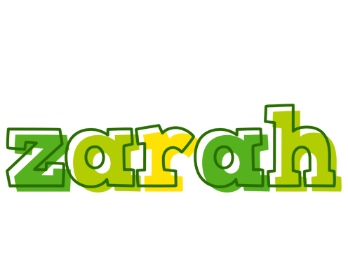 Zarah juice logo