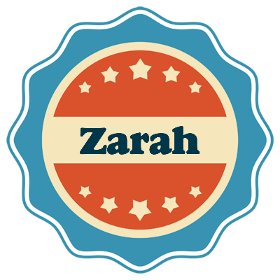 Zarah labels logo