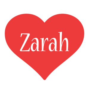 Zarah love logo