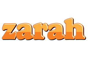 Zarah orange logo