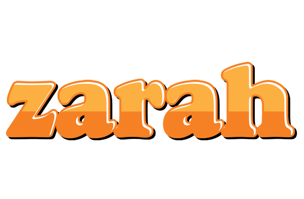 Zarah orange logo
