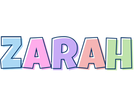 Zarah pastel logo