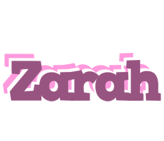 Zarah relaxing logo