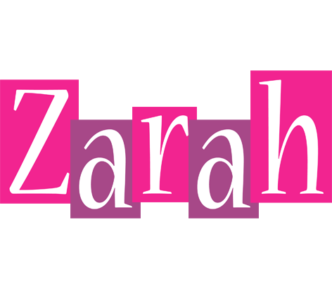Zarah whine logo