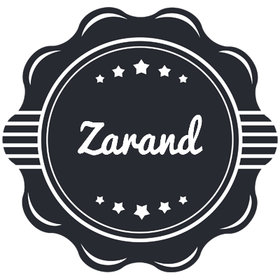 Zarand badge logo