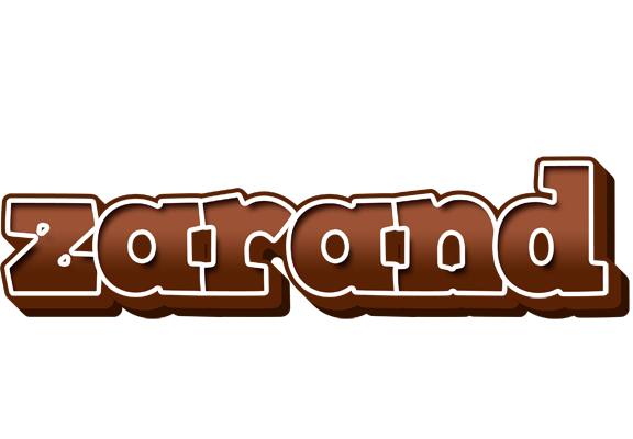 Zarand brownie logo