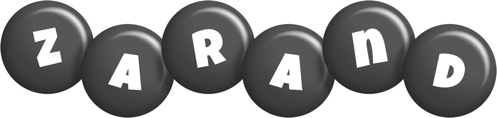 Zarand candy-black logo