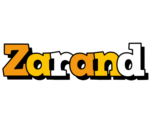 Zarand cartoon logo