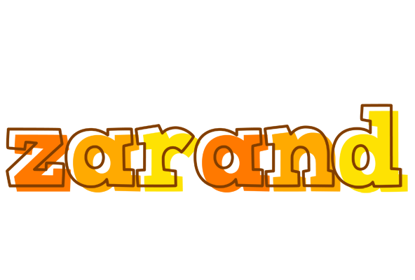 Zarand desert logo