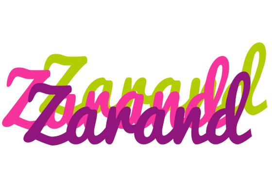 Zarand flowers logo