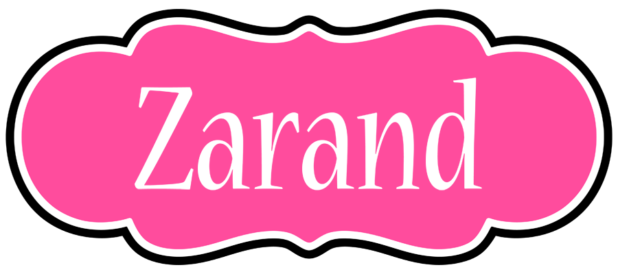 Zarand invitation logo