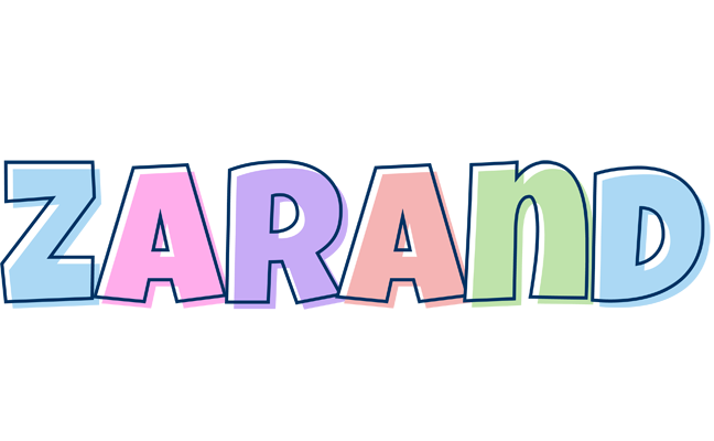 Zarand pastel logo
