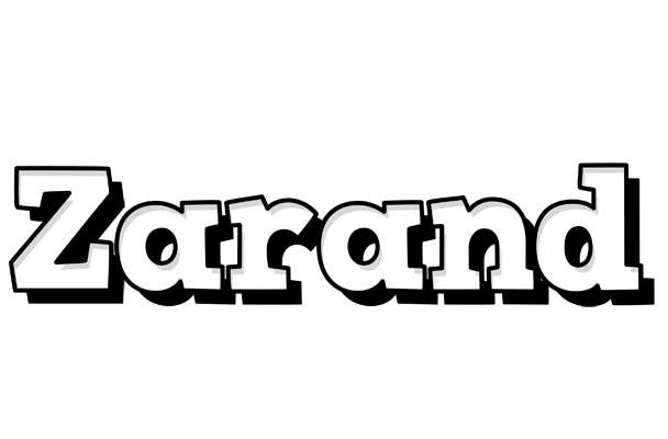 Zarand snowing logo