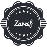 Zareef badge logo