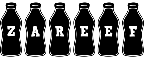 Zareef bottle logo