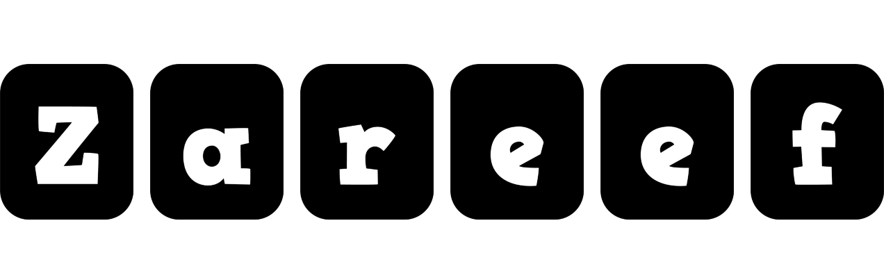 Zareef box logo