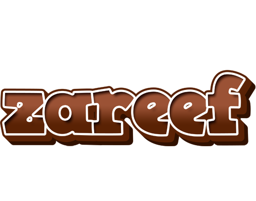 Zareef brownie logo