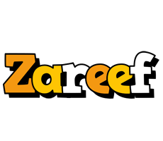 Zareef cartoon logo