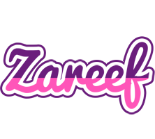 Zareef cheerful logo