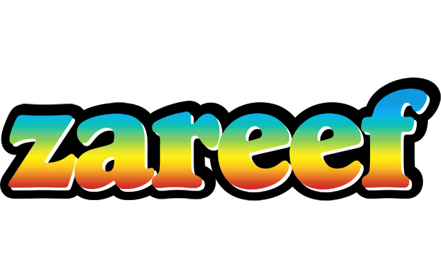 Zareef color logo