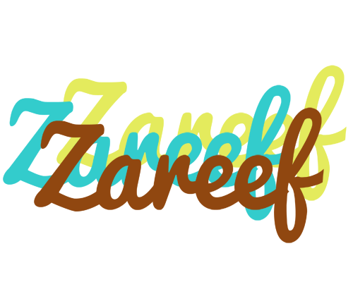 Zareef cupcake logo