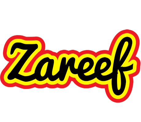 Zareef flaming logo