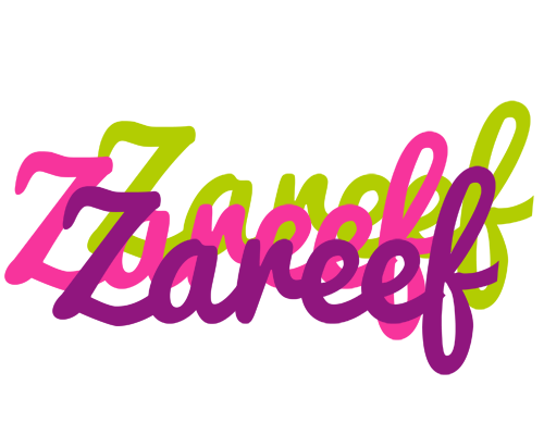 Zareef flowers logo