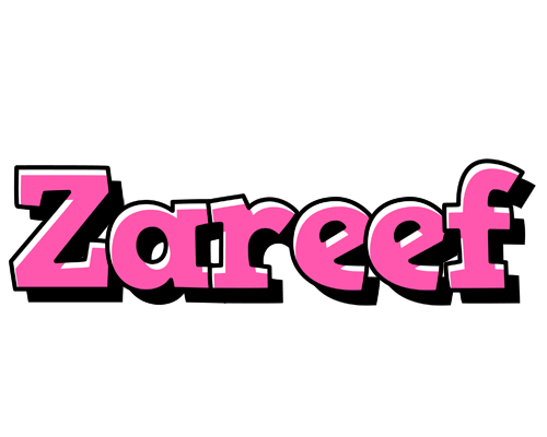 Zareef girlish logo