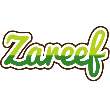 Zareef golfing logo