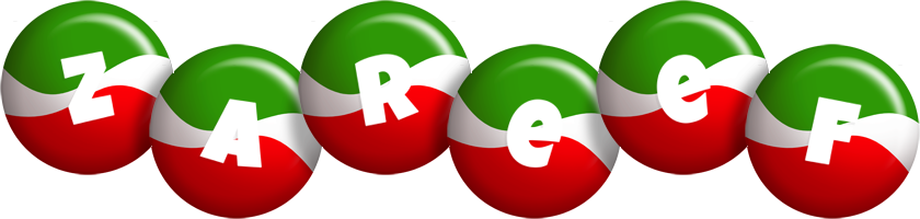 Zareef italy logo