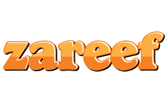 Zareef orange logo