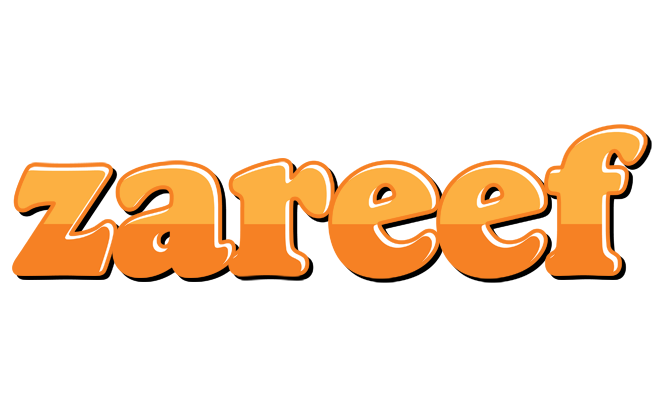 Zareef orange logo