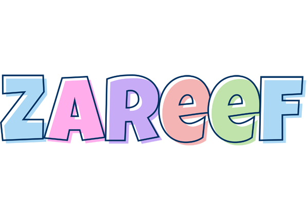 Zareef pastel logo