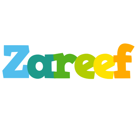 Zareef rainbows logo