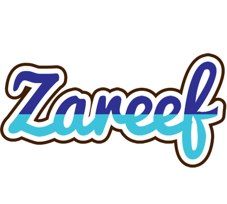 Zareef raining logo