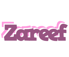 Zareef relaxing logo