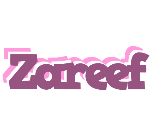 Zareef relaxing logo