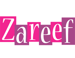 Zareef whine logo