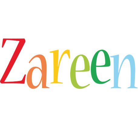 Zareen birthday logo