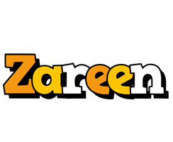 Zareen cartoon logo