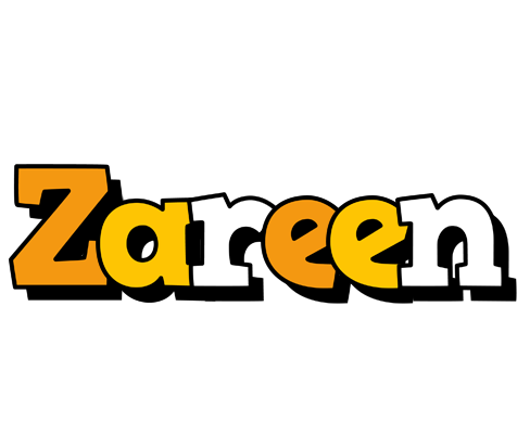 Zareen cartoon logo