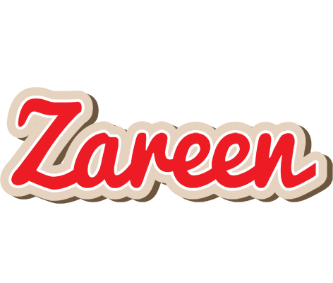 Zareen chocolate logo
