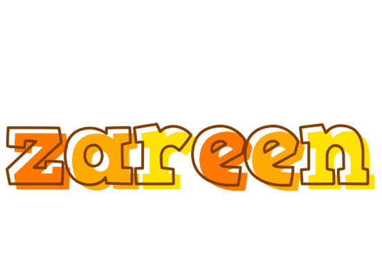 Zareen desert logo