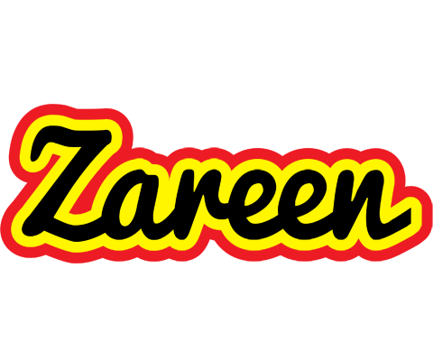 Zareen flaming logo