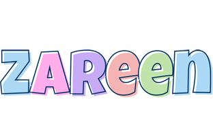 Zareen pastel logo